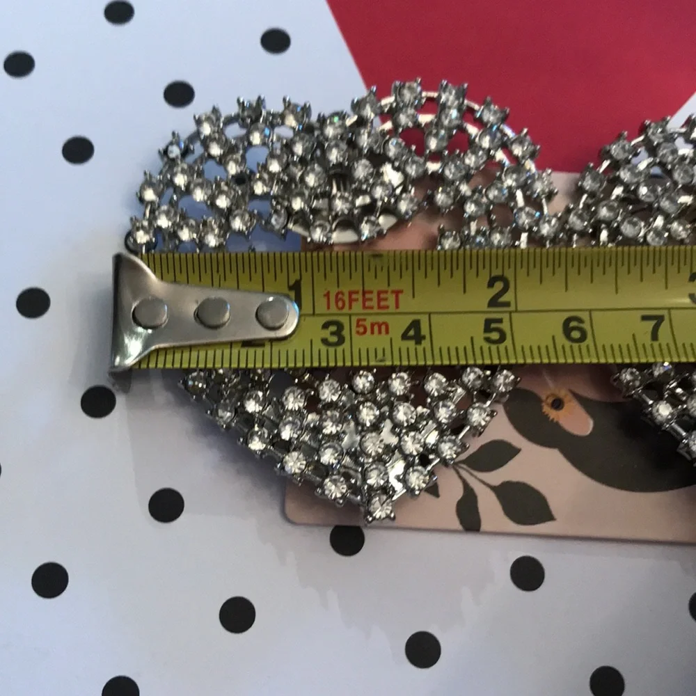 Beautiful Rhinestone Shoe Clip Jewelry. NWOT - Picture 7 of 10